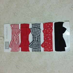 Hudson Baby Headband 5-pack